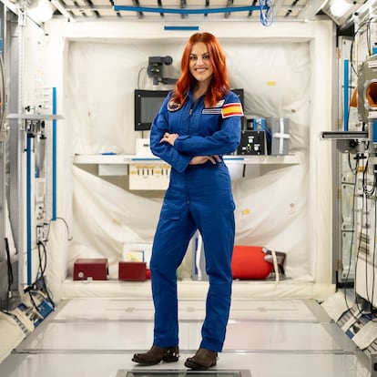 Interior del Módulo de entrenamiento Columbus del Centro Europeo de Astronautas de la ESA. ALVARO GONZALEZ