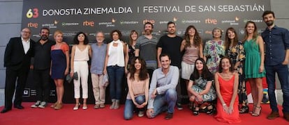 Presentación de la participación española en la 63ª edición del Festival de San Sebastián.
