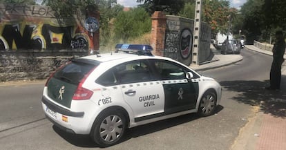 Un coche de la Guardia Civil, en una imagen de archivo.