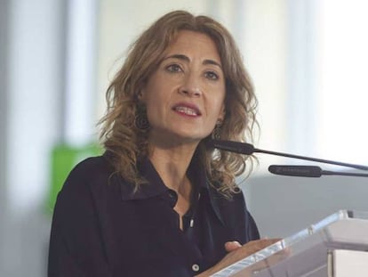  La ministra de Transportes, Movilidad y Agenda Urbana, Raquel Sánchez. EP