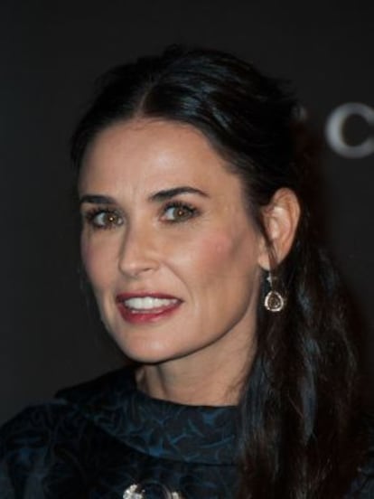 L'actriu Demi Moore en una gala en honor a Tarantino.