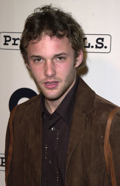 Brad Renfro en una fiesta en Los Ángeles. 