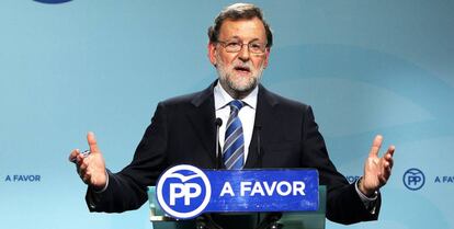 Mariano Rajoy, en una imagen de archivo.