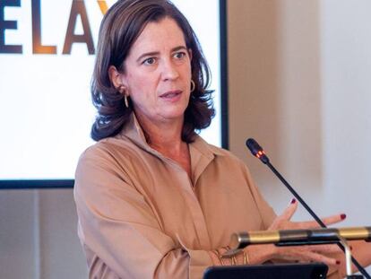 La presidenta de la AEB, Alejandra Kindelán.