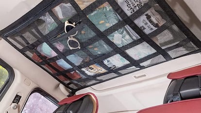 organizador portátil para el techo del coche