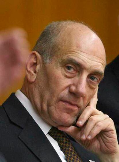 Ehud Olmert.