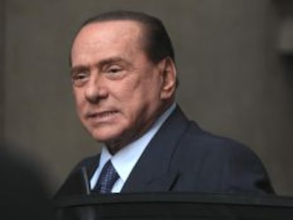 Silvio Berlusconi, l&iacute;der del Pueblo de la Libertad (PDL) 