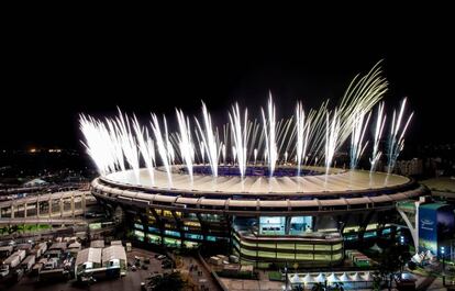 Ensayo en Maracana.