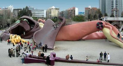 El parque infantil Gulliver de Valencia permanecerá cerrado hasta Fallas para ser restaurado.