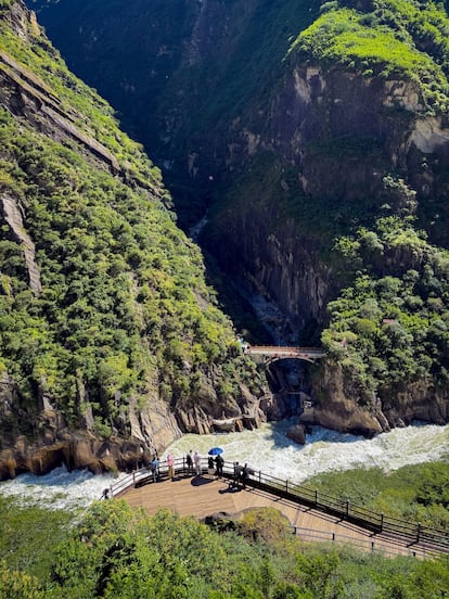 La Garganta del Salto del Tigre.