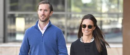 James Matthews y Pippa Middleton en su luna de miel en Sidney.