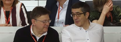 Ximo Puig y Patxi López.
