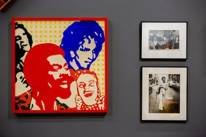 Gilberto Gil, Roberto Carlos e altri artisti sono ritratti nei dipinti della pop art brasiliana nella mostra, aperta alla Pinacoteca fino a ottobre.