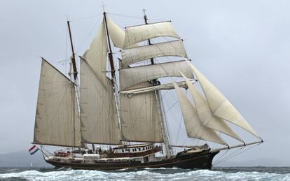 El Gulden Leeuw estar&aacute; en Barcelona a finales de septiembre durante la Tall Ships Regatta.