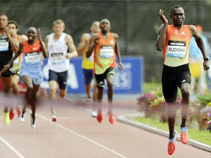 Rudisha gana los 800m de Nueva York.