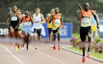 Rudisha gana los 800m de Nueva York.