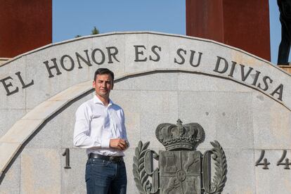 Juan Fernández, presidente de la AUGC, en Mérida (Badajoz).