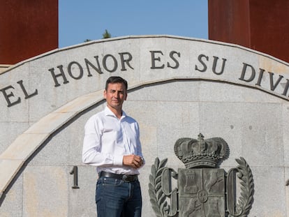 Juan Fernández, presidente de la AUGC, en Mérida (Badajoz).