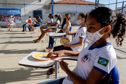 Volta às aulas na rede municipal de Oeiras, no Piauí.