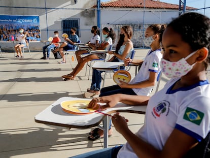 Volta às aulas na rede municipal de Oeiras, no Piauí.