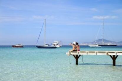 Playa de Ses Illetes, en Formentera.