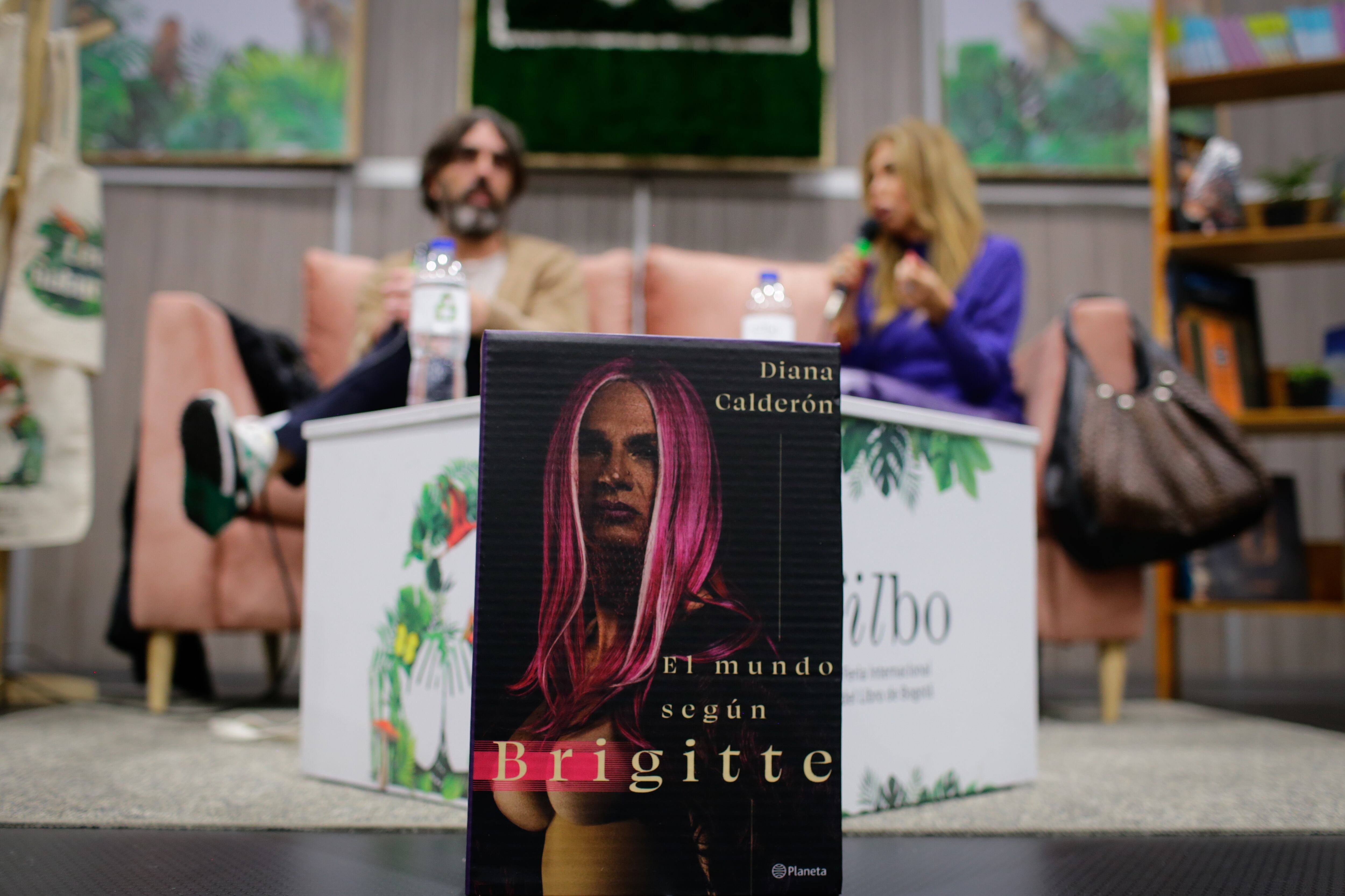 Presentación del libro ‘El Mundo según Brigitte’ en la FILBO. Bogotá, 20 de abril de 2024.