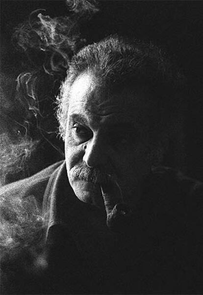 Georges Brassens, fotografiado en 1972.