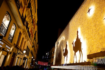 Encendido de las luces de Navidad en la Puerta del Sol.