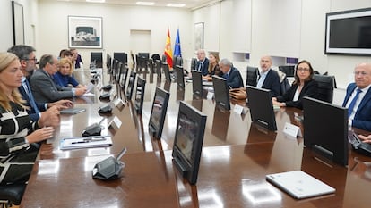 Reunión de la comisión especial de control de fondo de pensiones de empleo de promoción pública.