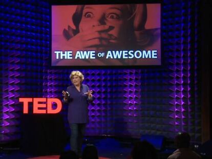 Jill Shargaa, durant una TED talk el 2014.