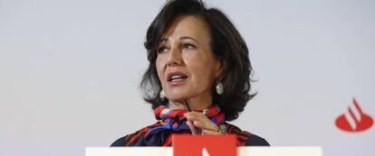 La presidenta de Banco Santander, Ana Botín