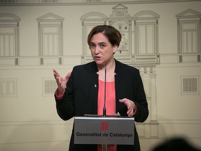 L'alcaldessa de Barcelona, Ada Colau.