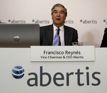 El vicepresidente y consejero delegado de Abertis, Francisco Reynés
