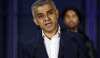 El alcalde de Sadiq Khan.