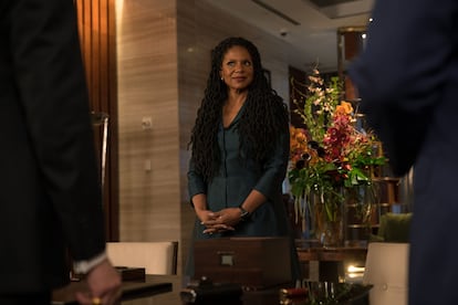 Audra McDonald, Liz Reddick en 'The Good Fight'.