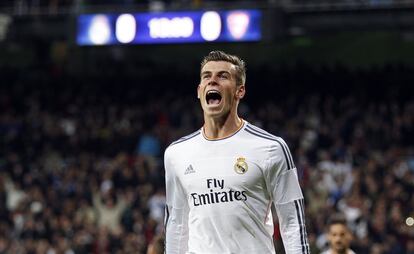 Bale celebra el 1 a 0