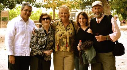 Carlos Toro, Cecilia Gim&eacute;nez, Barbara Duff, Marta Valls y Andrew Flack.