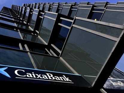 Sede de CaixaBank en Barcelona, en una imagen de archivo.