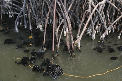 Refinería Dos Bocas fuga de aceite