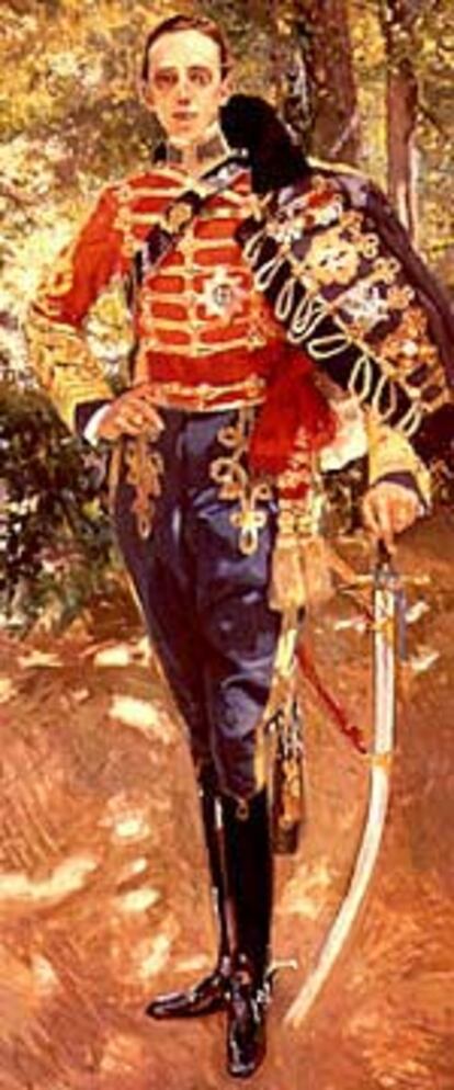 El rey Alfonso XIII, retratado por Sorolla.