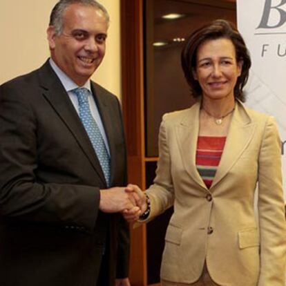 José Luis Sáez y Ana Patricia Botín