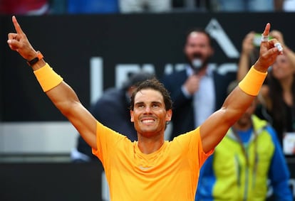 Nadal vence a Zverev en el Masters 1000 de Roma