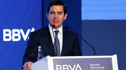 El presidente de BBVA, Carlos Torres Vila.