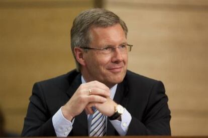 Christian Wulff, primer ministro del Estado de Baja Sajonia, el pasado día 9 en Hannover.