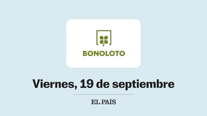 Bonoloto comprobar sorteo del viernes 19 de septiembre de 2025