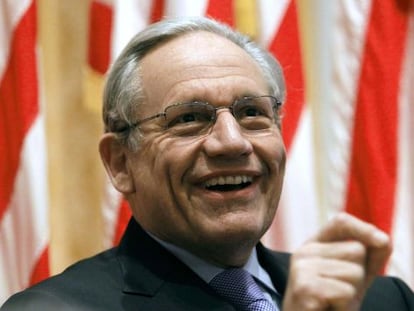 El periodista, Bob Woodward.