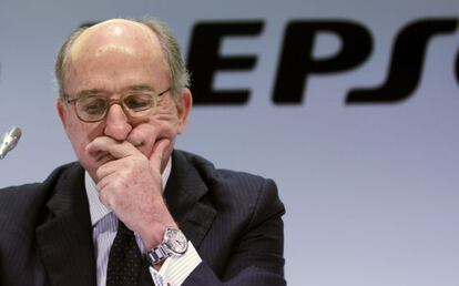 El presidente de Repsol, Antonio Brufau