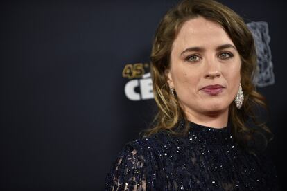 Adèle Haenel, en la gala de los César, el 28 de febrero.