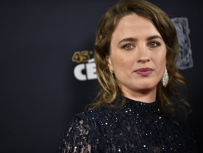 Adèle Haenel, en la gala de los César, el 28 de febrero.