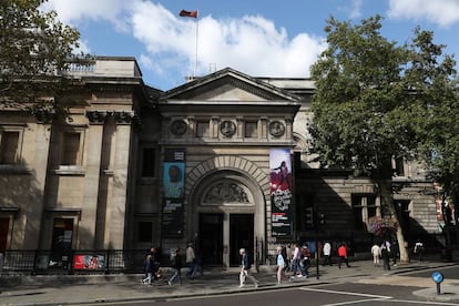 La National Portrait Gallery de Londres el pasado 24 de agosto. 